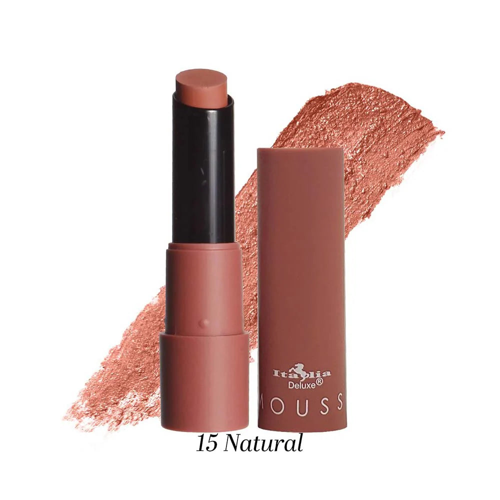 Labial Mousse Mate Barra Italia Deluxe - 15 Natural