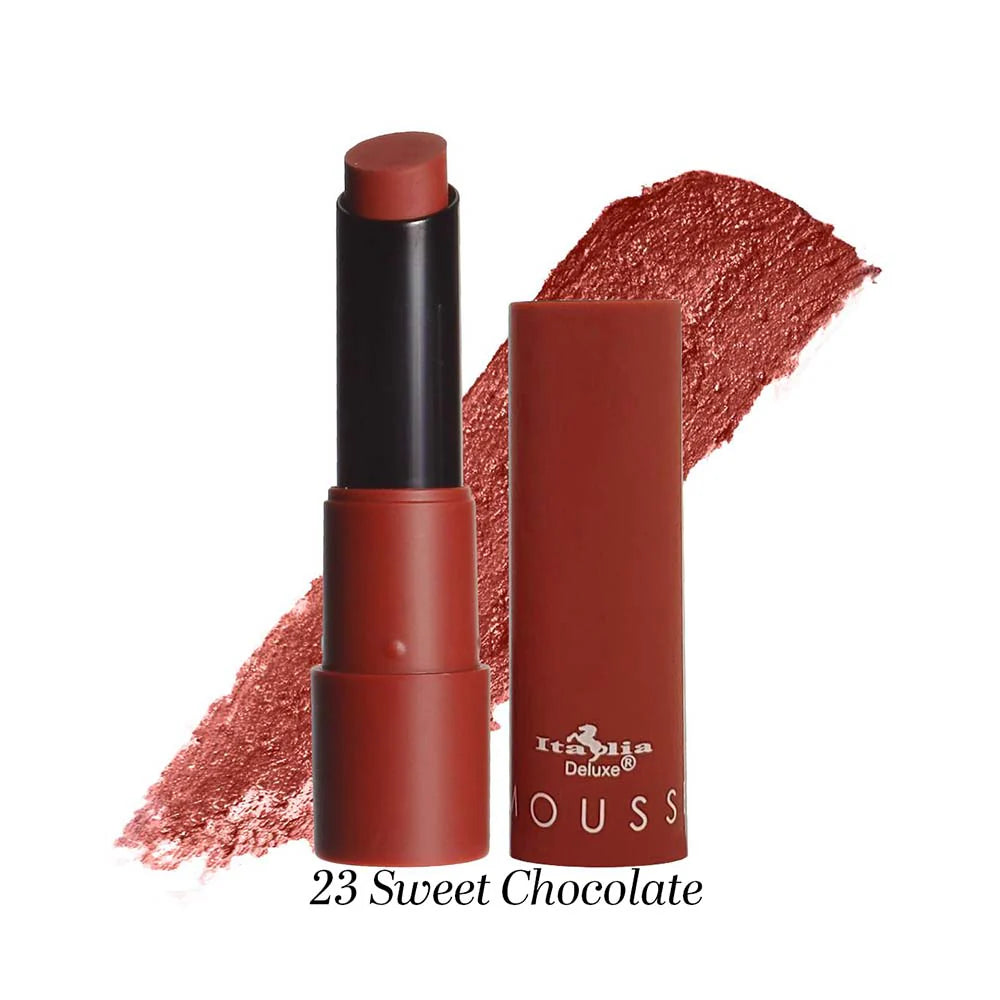 Labial Mousse Mate Barra Italia Deluxe - 23 Sweet Chocolate